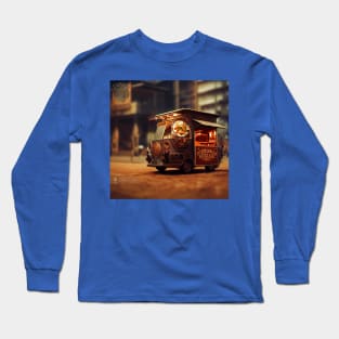 Steampunk Tokyo Ramen Food Truck Long Sleeve T-Shirt